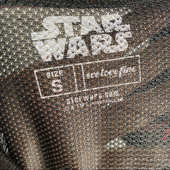 Star Wars Dark Side Imperials Darth Vader Jersey Small S Black Red Mesh Empire - Picture 3 of 11